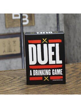 NEW Dss Games Duel A Drinking Card Game 200 Cards 94246131 Black Multi